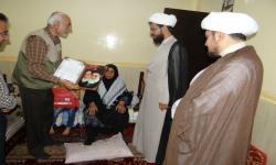 اقدام تحسین برانگیز نماینده آستان قدس رضوی و ایثارگران بوشهر