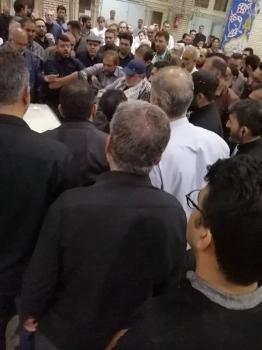 گزارش تصویری از شب وداع با جانباز شهید حاج حسن سماواتی/تصاویر