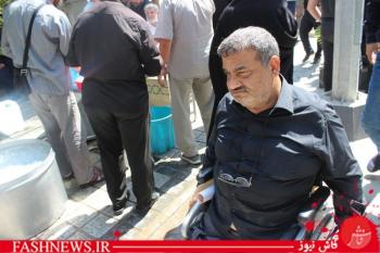 گزارش تصویری از تشییع باشکوه جانباز شهید سماواتی