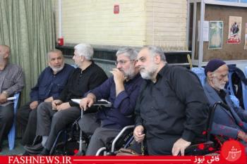 گزارش مراسم سومین روز شهادت جانباز سماواتی/تصاویر