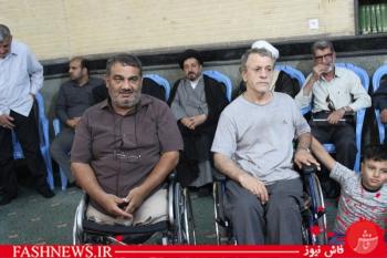 گزارش مراسم سومین روز شهادت جانباز سماواتی/تصاویر