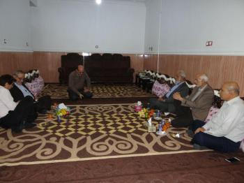 دیدار گروه جهادی ایثارگران بدون مرز با دو رزمنده دفاع مقدس 