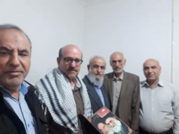 دیدار گروه جهادی ایثارگران بدون مرز با دو رزمنده دفاع مقدس 