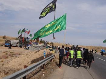 گزارش مصور از پیاده روی زوار امام رضا علیه السلام