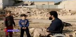 خاطره جانباز مدافع حرم از کمک نیرو‌های ایرانی به کودکان سوری