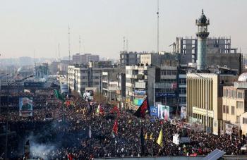 گزارش تصویری از تشییع انقلابی و خون‌خواهانه پیکر شهید