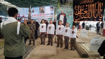 گرامیداشت شهدای خوزستان در آزادی 