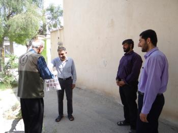 توزیع پک بهداشتی بین خانواده ایثارگران بوشهر/تصاویر