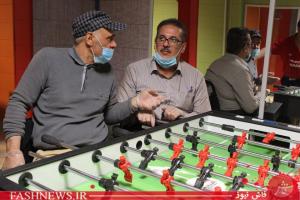 گزارش تصویری از افتتاح سومین سالن فوتبال روی میز جانبازان/تصاویر