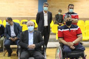 دیدار ریاست بنیادشهید و امور ایثارگران با جمعی از جانبازان ویلچری