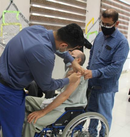 واکسیناسیون ایثارگران در استان خوزستان