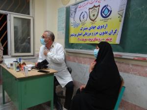 اقدام جهادی مشترک ایثارگران بدون مرز با مرزبانی استان بوشهر