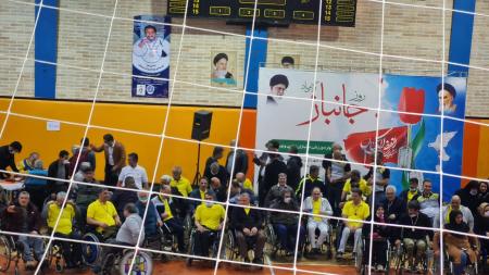 مسابقات ورزشی جانبازان ویلچری تهران برگزار شد