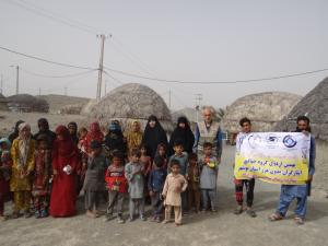 حضور نوروزی گروه جهادی ایثارگران بدون مرز در مناطق محروم هرمزگان