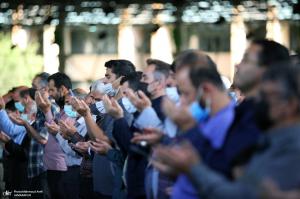 نماز زیبای عیدفطر در دانشگاه تهران/فیلم