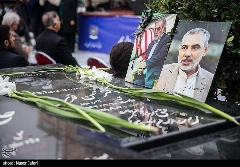 تصاویر | یادبود «صندوقچهٔ اسرار» برنامه هسته‌ای ایران؛ دانشمندی که ترور شد و به شهادت رسید