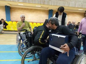 برگزاری مسابقه بسکتبال با ویلچر چهارجانبه در تهران