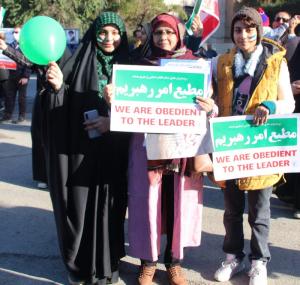 گزارشی مصور از راهپیمایی ۲۲بهمن اهواز/تصاویر
