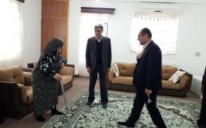 دیدار مدیرکل دفتر ریاست بنیاد و مدیرکل بنیاد مازندران با خانواده‌های شهدا