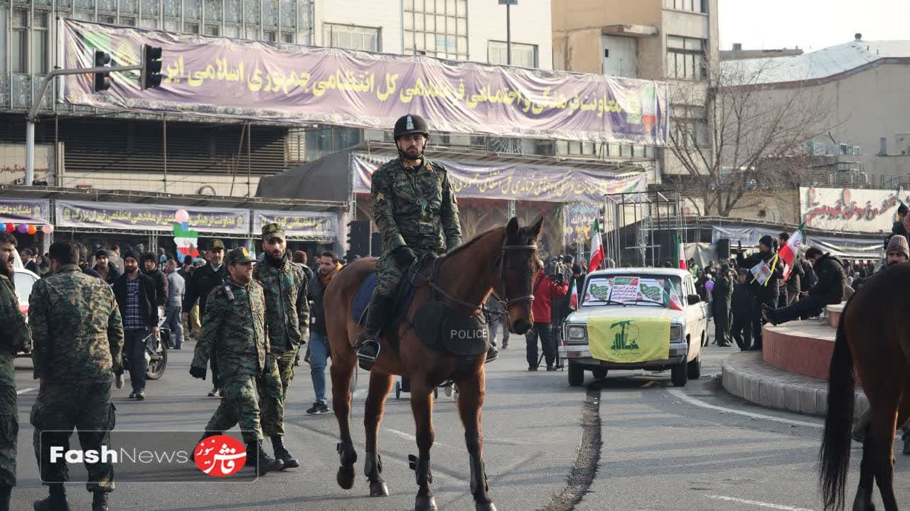 امنیت در راهپیمایی 22 بهمن 1403