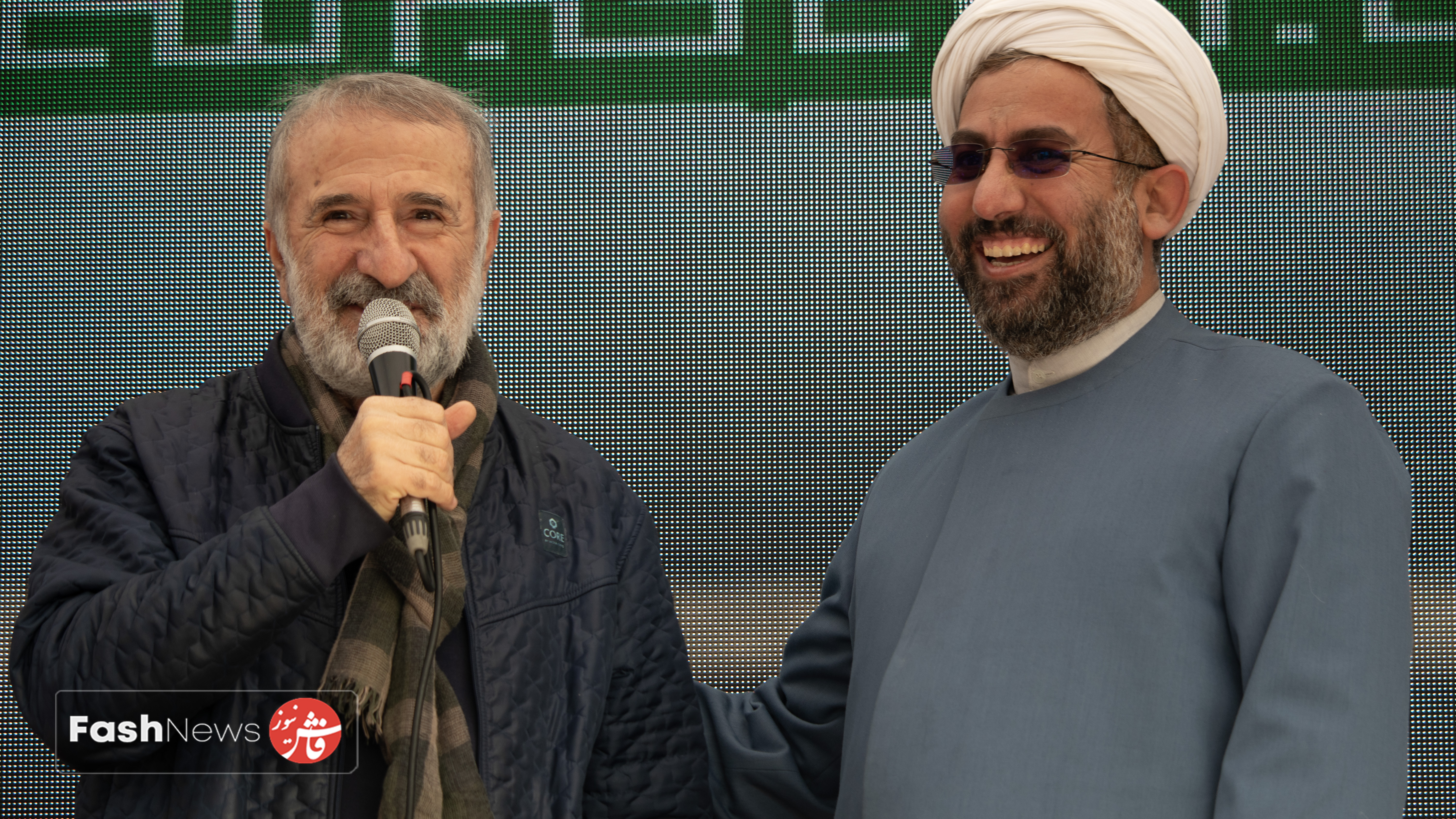 مهران رجبی  در راهپیمایی