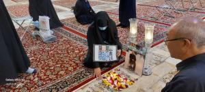 اولین سالگرد عروج جانباز اهوازی در مشهد مقدس/تصاویر