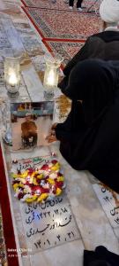 اولین سالگرد عروج جانباز اهوازی در مشهد مقدس/تصاویر