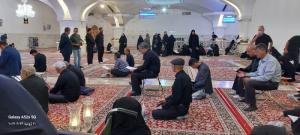 اولین سالگرد عروج جانباز اهوازی در مشهد مقدس/تصاویر