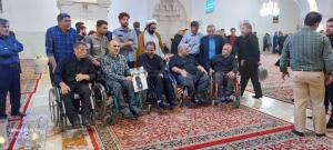 اولین سالگرد عروج جانباز اهوازی در مشهد مقدس/تصاویر