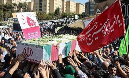 فیلم/ تشییع پیکرهای مطهر شهدای حادثه تروریستی خاش زاهدان
