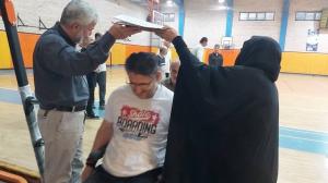 جانبازان ورزشکار نخاعی، عازم راهپیمایی اربعین شدند/تصاویر