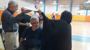 جانبازان ورزشکار نخاعی، عازم راهپیمایی اربعین شدند/تصاویر