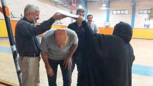 جانبازان ورزشکار نخاعی، عازم راهپیمایی اربعین شدند/تصاویر