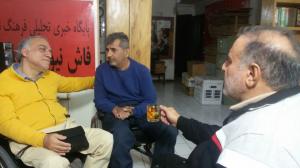 جمعی از جانبازان نخاعی در پایگاه خبری فاش نیوز تجمع کردند