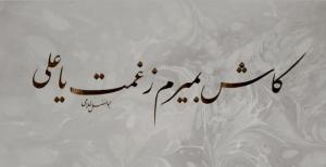 نمایشگاه تابلوخط جانباز نخاعی دفاع مقدس/ تصاویر