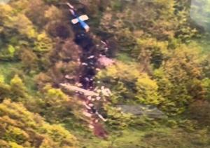 تصاویر بالگرد حامل رییسی و هییت مدیره