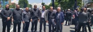 گزارش تصویری از تشییع شهید امیرعبداللهیان در شهرری
