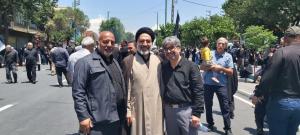 گزارش تصویری از تشییع شهید امیرعبداللهیان در شهرری