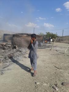 روستای شمسون بشاگرد لب‌تشنه آبی که آتش افتاده بر جانش را فرو بنشاند!