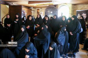 تشییع پیکر همسر شهید صیاد شیرازی/ تصاویر