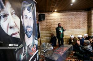 تشییع پیکر همسر شهید صیاد شیرازی/ تصاویر