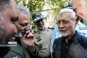 تشییع پیکر همسر شهید صیاد شیرازی/ تصاویر