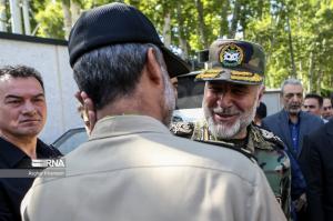 تشییع پیکر همسر شهید صیاد شیرازی/ تصاویر