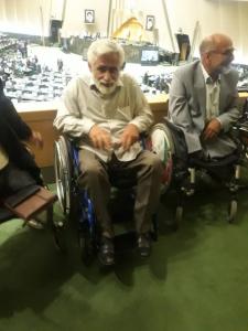 حضور هیئت‌مدیره شبکه ملی ایثارگران در صحن مجلس دوازدهم 