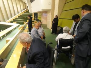 حضور هیئت‌مدیره شبکه ملی ایثارگران در صحن مجلس دوازدهم 