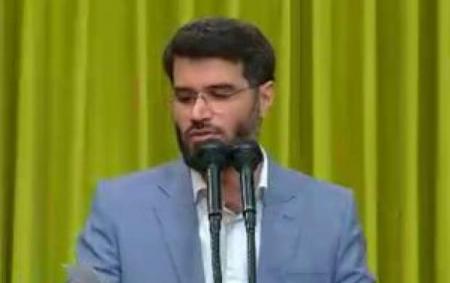 مداحی میثم مطیعی در حسینیه امام(ره)/فیلم