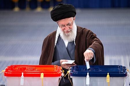 فیلم/ حضور رهبری در انتخابات ریاست جمهوری