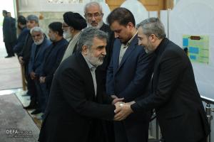 تصاویر/ مراسم گرامیداشت اربعین شهید «حسین امیرعبداللهیان» 