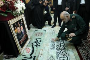 تصاویر/ مراسم گرامیداشت اربعین شهید «حسین امیرعبداللهیان» 