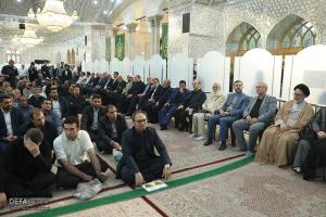 تصاویر/ مراسم گرامیداشت اربعین شهید «حسین امیرعبداللهیان» 